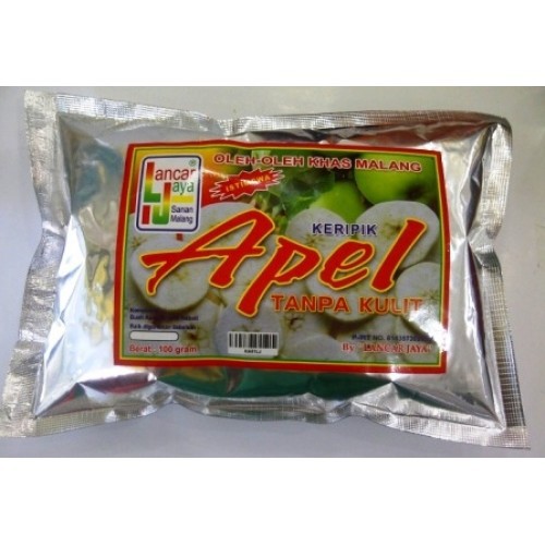 Jual Keripik Buah Lancar Jaya Khas Malang Apel Mangga Melon Nanas