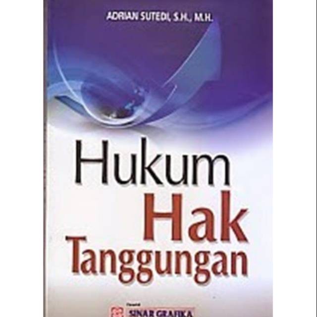 Jual BUKU HUKUM HAK TANGGUNGAN. | Shopee Indonesia