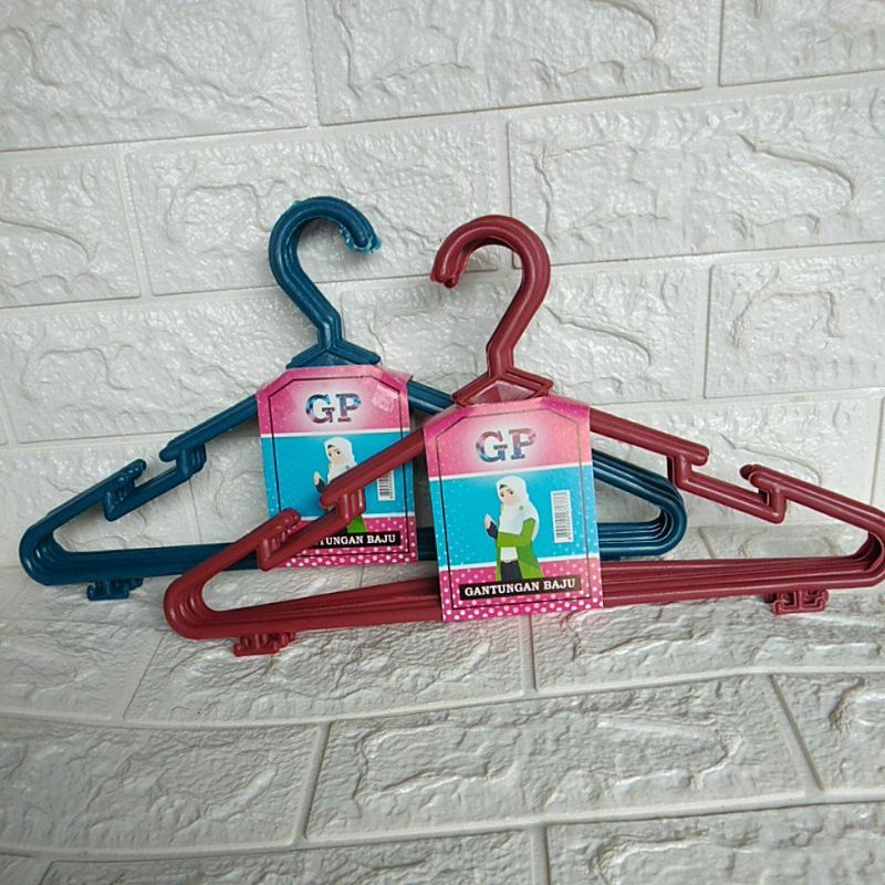 Jual Gantungan Baju Hanger Lidi Merek Gp Isi Pcs Shopee Indonesia