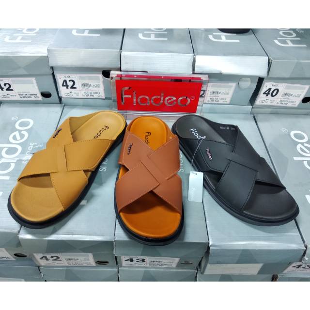 Jual Sandal Slide Tali Silang Pria Fladeo Shopee Indonesia