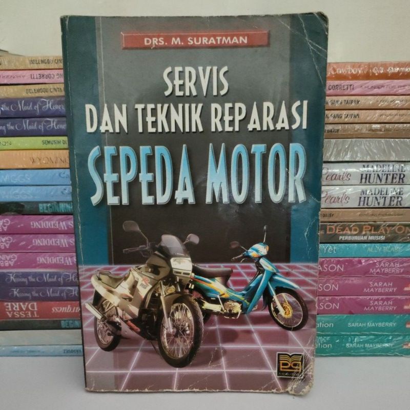 Jual Buku Super Murah - Buku Servis Dan Teknik Reparasi Sepeda Motor ...