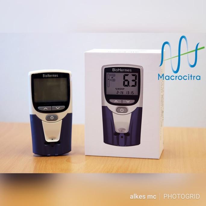 Jual Biohermes Hb A1C Ez 2.0 Glycohemoglobin Analyzer Hba1C Gula Darah ...
