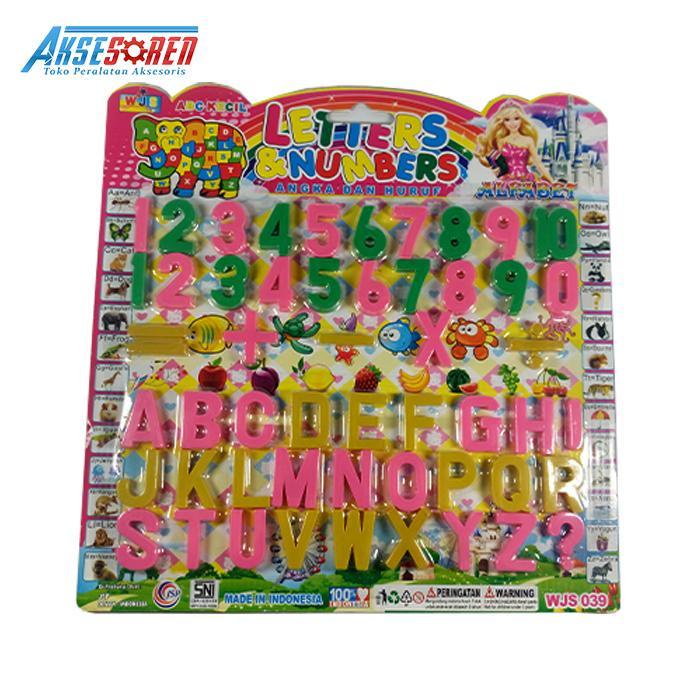 Jual BELAJAR HURUF DAN ANGKA / MAINAN ANAK BLOKS LEGO ABJAD / PUZZLE ...