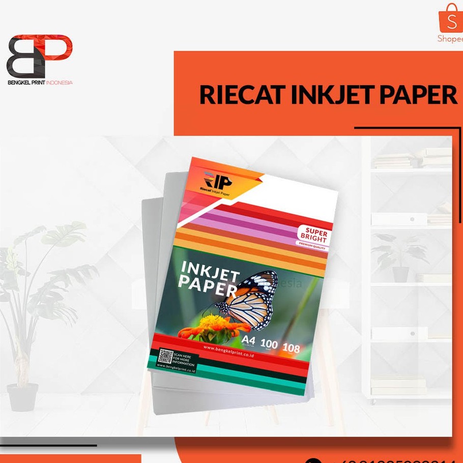 Jual Kertas Inkjet Paper (Kertas for Pin) | Shopee Indonesia