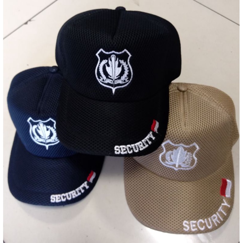 Jual Topi Doble Mess SCURITY/Topi jaring Doble mess | Shopee Indonesia