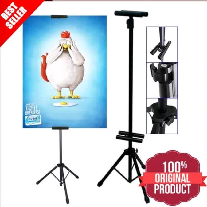 Jual Tripod Stand Banner Display / Tiang Iklan Untuk Banner Dan Poster ...