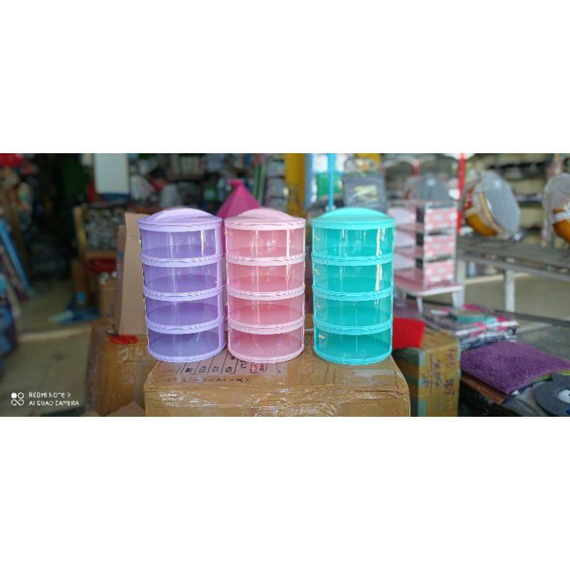 Jual TUDUNG SAJI 4 SUSUN WARNA FREE PACKING BUBBLEWRAP | Shopee Indonesia