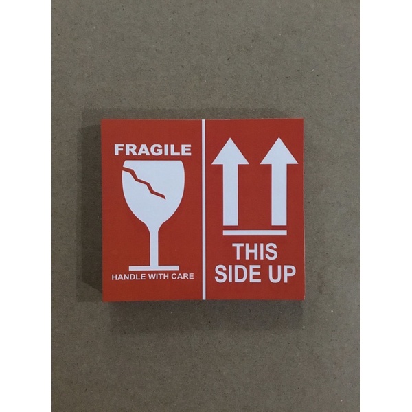 Jual Stiker label fragile this side up isi 30pcs | Shopee Indonesia