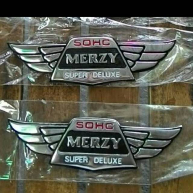 Jual emblem box aki emblem wings binter merzy kz200 | Shopee Indonesia