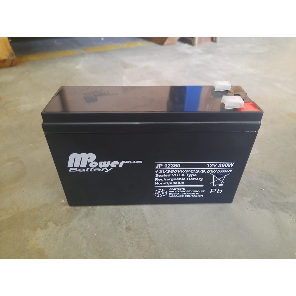 Jual Battery / VRLA / aki kering / baterai MPower JP12360 (7.5Ah