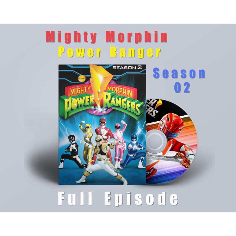 Jual DVD Power Ranger Season 02 Full Episode | Shopee Indonesia