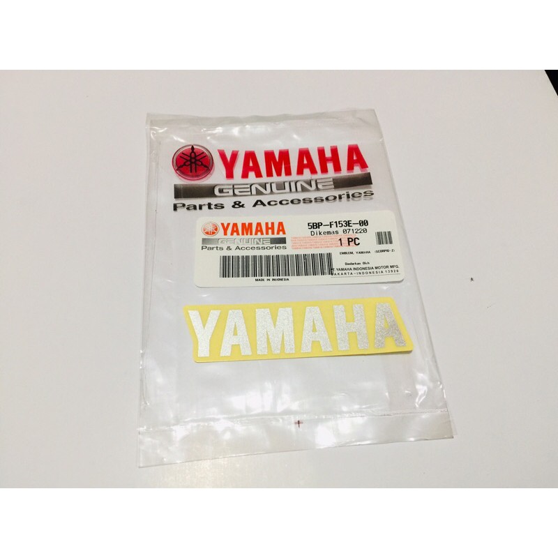 Jual Stiker Logo Yamaha Tool Box RXk RXking Ori Yamaha Shopee Indonesia