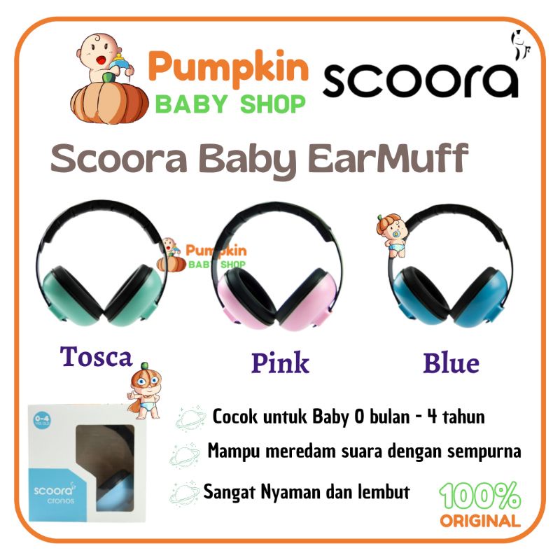 Jual SCOORA Cronos Baby Earmuff Penutup Telinga Bayi Pelindung Telinga ...