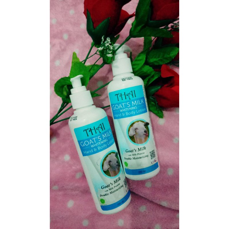 Jual THAI GOATS MILK HAND BODY LOTION 250ml Shopee Indonesia