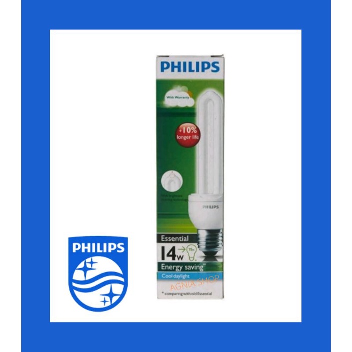 Jual LAMPU PHILIPS ESSENTIAL 14 WATT PUTIH (14 W 14WATT 14W) | Shopee ...