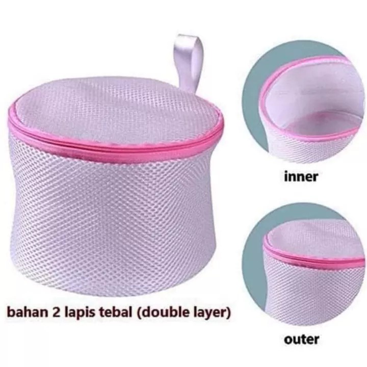 Jual Laundry Bag Zipper Pengaman Bh Dalam Waktu Cuci Agar Tidak Rusak