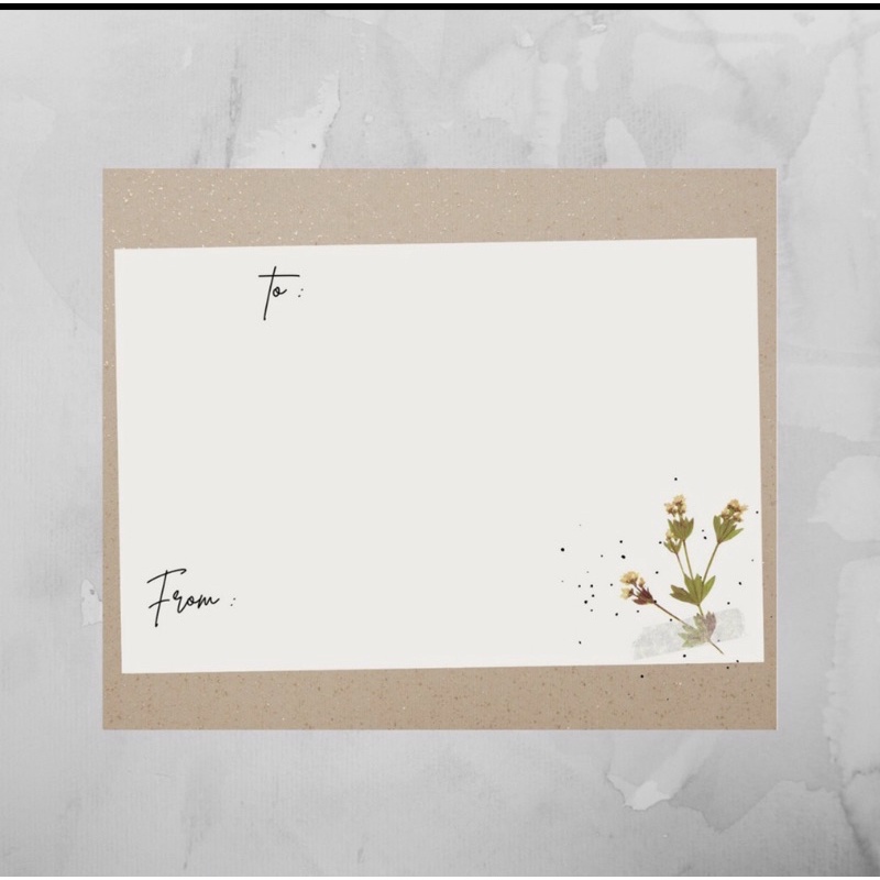 Jual KARTU UCAPAN/GREETING CARD/GIFT CARD/KARTU UCAPAN POLOS | Shopee