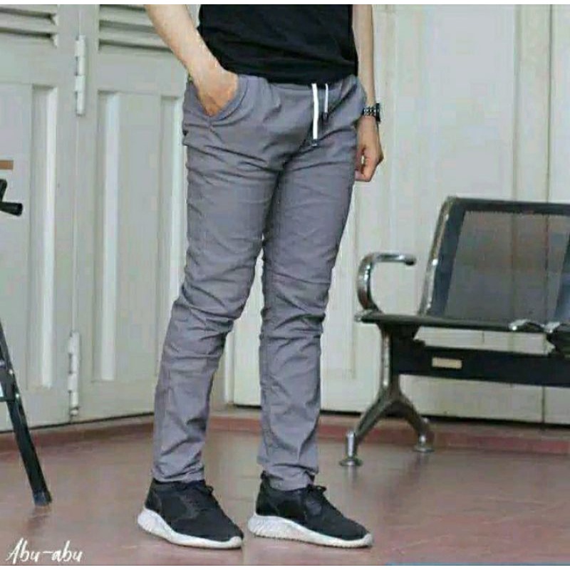 Jual Chinos Panjang kolor/rip Celana chinos pria panjang | Shopee Indonesia