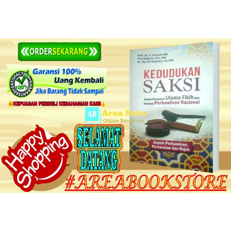 Jual Kedudukan Saksi Dalam Perspektif Ulama Fikih Dan Hukum Perkawinan ...