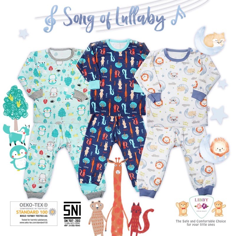 Jual Piyama Libby Song Of Lullaby | Shopee Indonesia