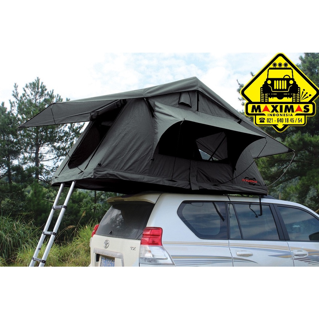 Jual SCORPION Roof Top Tent 1,4 m ( Tenda di atas Mobil ) warna DARK ...