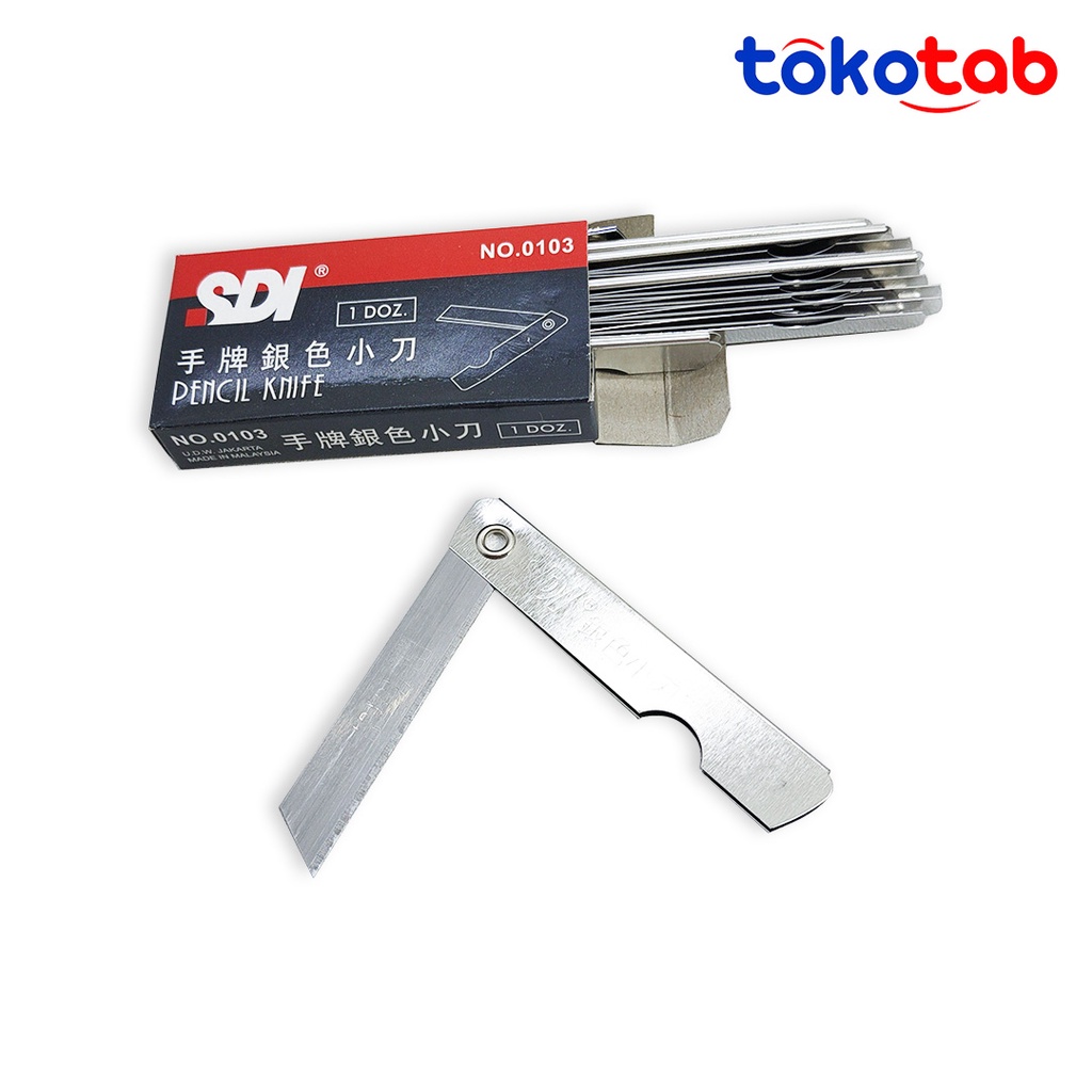 Jual Tokotab - Cutter Silet Tangkai SDI | Shopee Indonesia