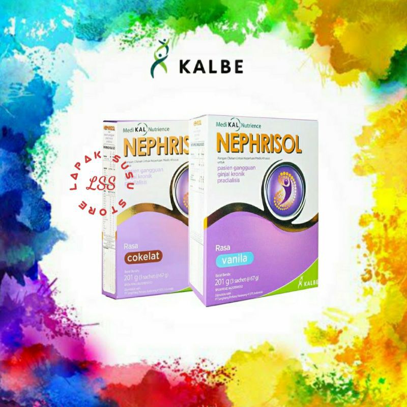 Jual NEPHRISOL COKLAT / VANILA 201gr new formula | Shopee Indonesia