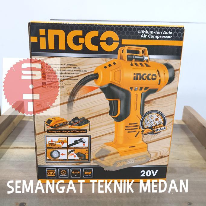 Jual Baru Cacli Cordless Kompresor Angin Mini Pompa Ban Psi V