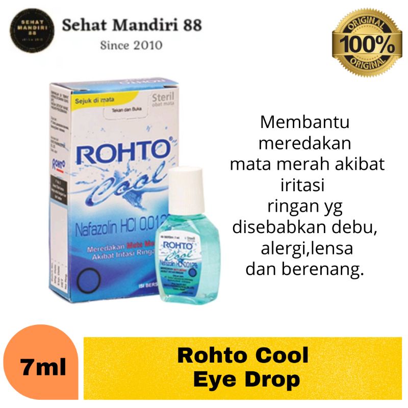 Jual Rohto Cool Eye Drop/ Obat tetes mata | Shopee Indonesia