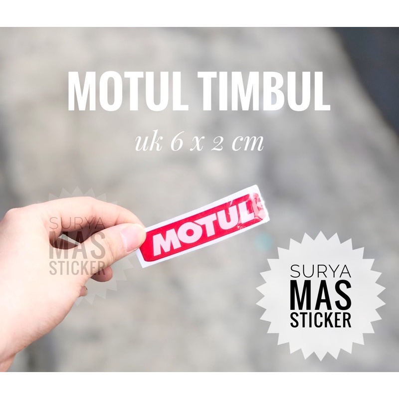 Jual stiker logo motul timbul cvt filter box sticker esp motor | Shopee ...