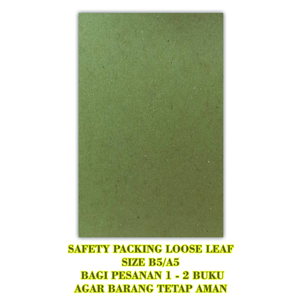 Jual 2 PCS SAFETY PACKING TAMBAHAN LOOSE LEAF | Shopee Indonesia