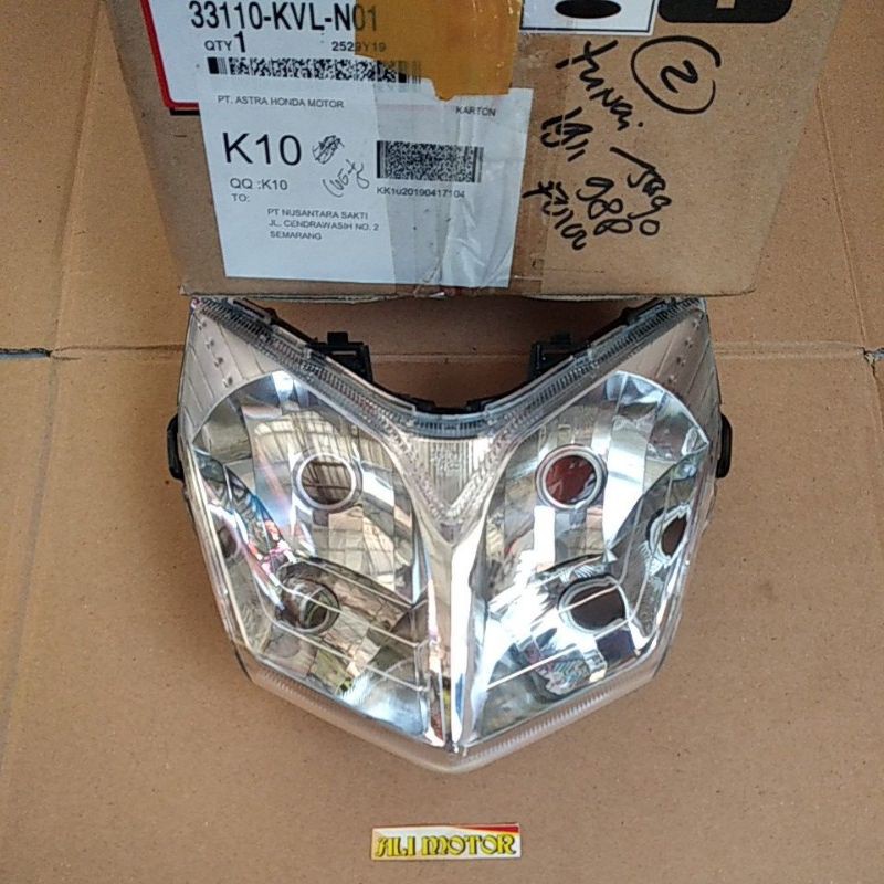 Jual Reflektor Lampu Depan Supra X Kvl N Ori Ahm Shopee Indonesia