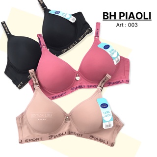 BH BRA Piaoli Cup Besar, BH Wanita Kait 3, Lembut, jumbo