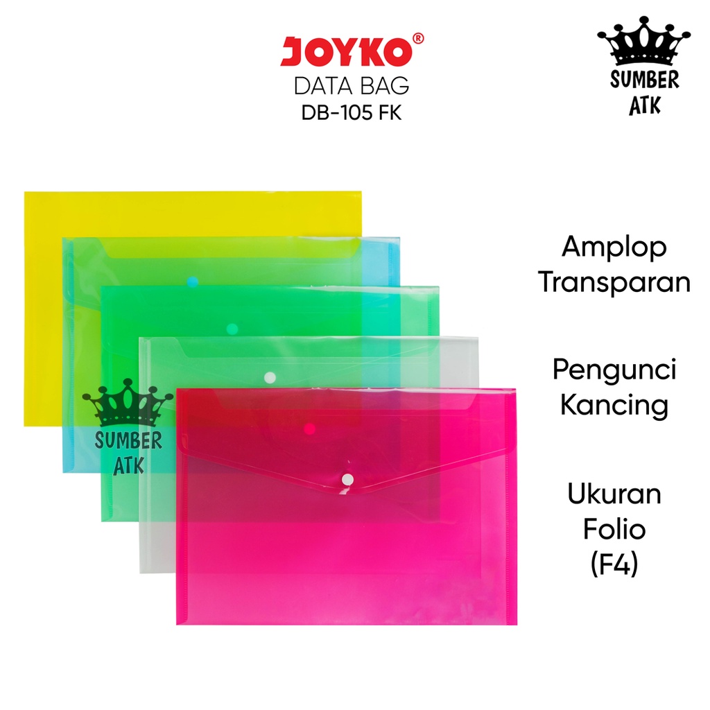 Jual Data Bag / Map / Tas Data Kancing Joyko DB-105 FK | Shopee Indonesia