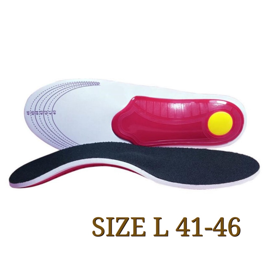 Jual Kualitas Terbaik Insole High Arch Support Insole Flat Foot Alas Sepatu Kaki Datar Alas