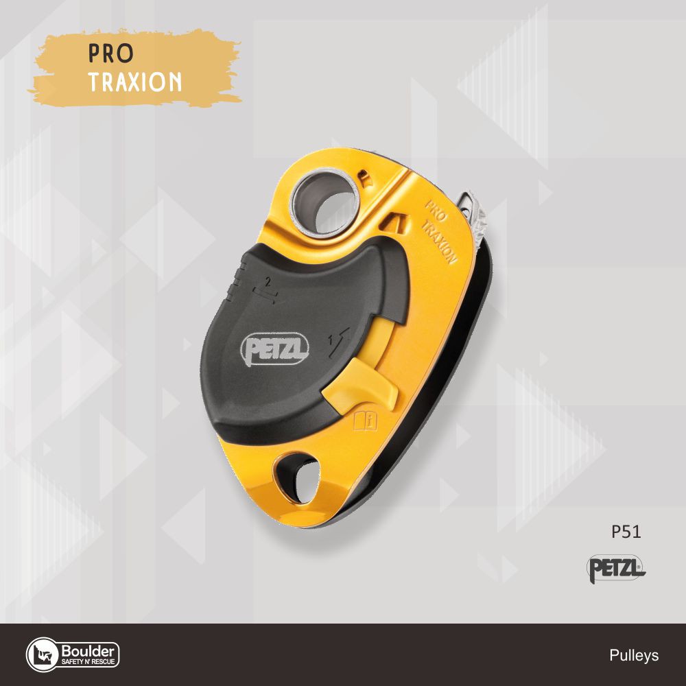 PETZL PO Taxion Pulley Ope Clamp P51A