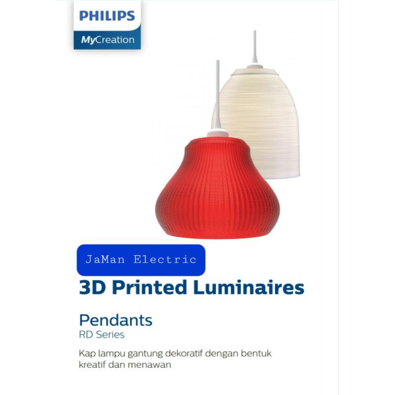 Jual Philips 3D Printer Luminaires / Kap Lampu Printing dari Philips
