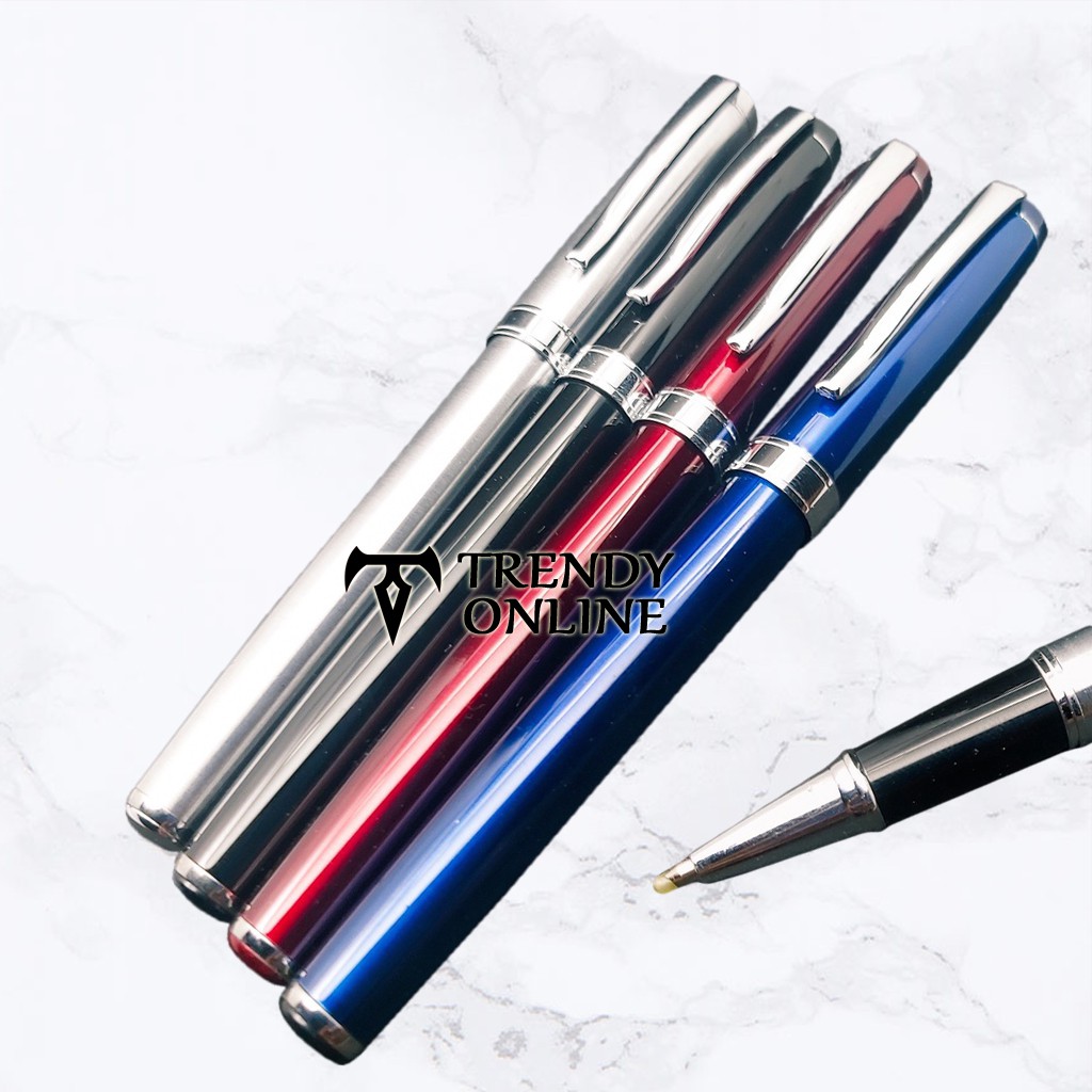 Jual Pulpen Exclusif Free Grafir Cetak Nama Bulpoin Elegan Pen Metal Custom Free Cetak Nama