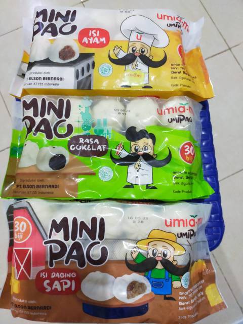 Jual Mini pao umami isi coklat,sapi,ayam isi 30 | Shopee Indonesia