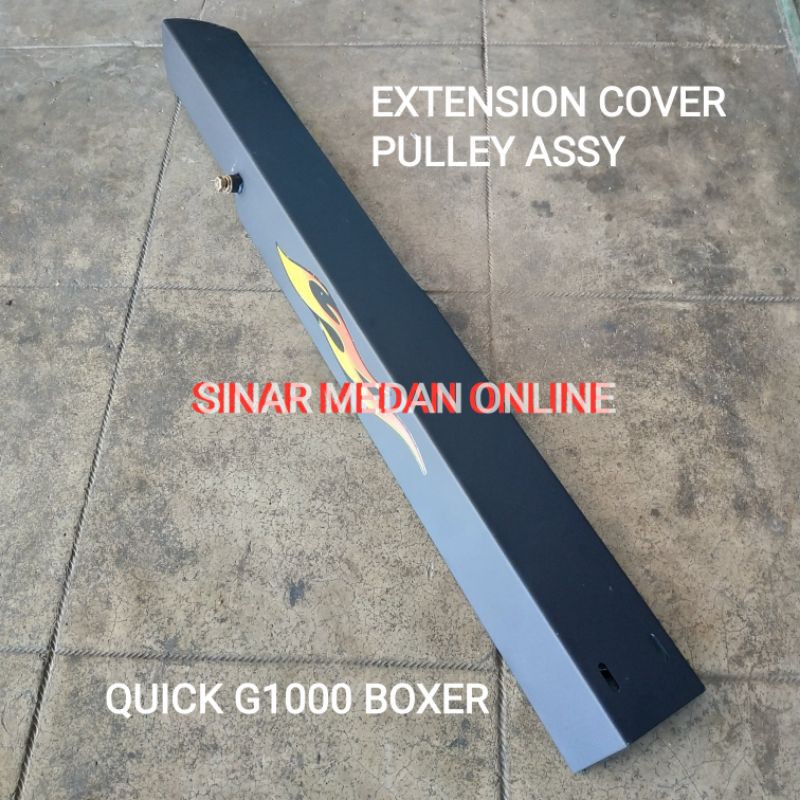 Jual Quick G1000 Boxer Extension Pulley Cover Assy Plat Sambungan ...