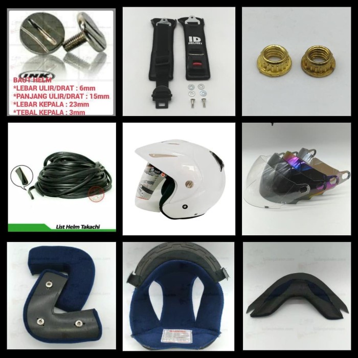 Spare part best sale helm kyt