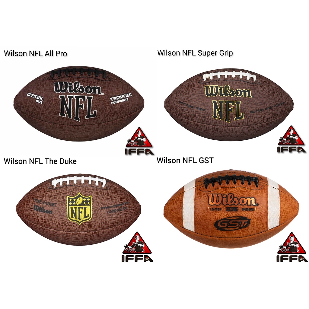 WILSON NFL ALL PRO Official Size Composite Tackified Football WTF1455