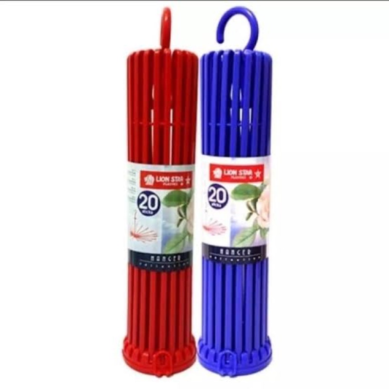 Jual Folding hanger lion star 20 stick / gantungan bulat lion star / kastok bulat Shopee Indonesia