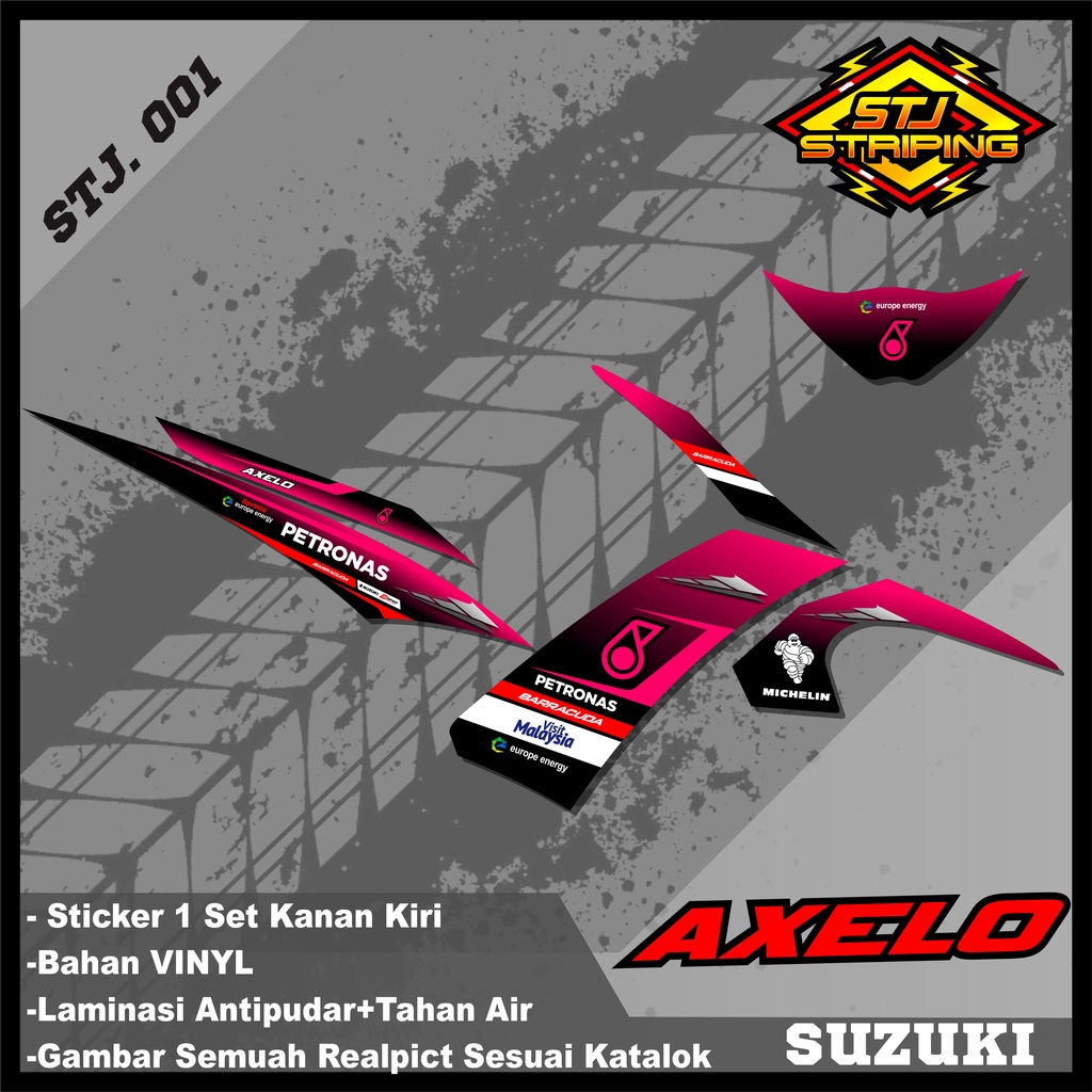 Jual Sticker Striping SHOGUN AXELO - Stiker Striping Variasi Motor ...