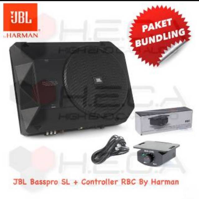 Jual Subwoofer Kolong Jok Jbl Bass Pro Sl Inch Jbl Bass Pro Sl