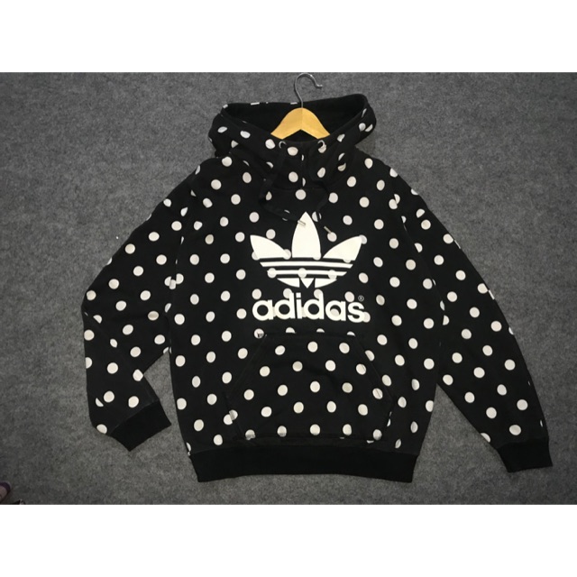 Jual Hoodie Adidas Threfoil polkadot Shopee Indonesia