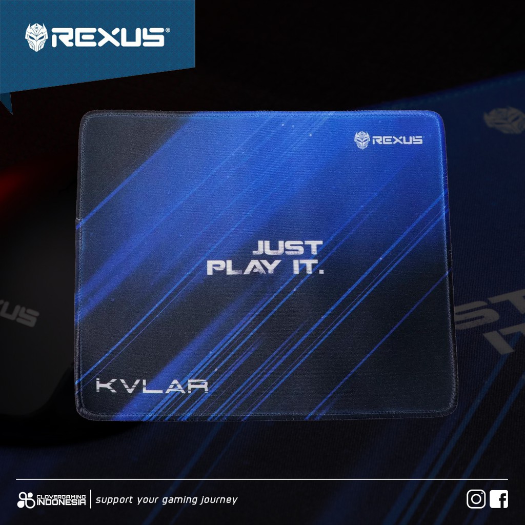 Jual Rexus Kvlar T4 - Gaming Mousepad | Shopee Indonesia