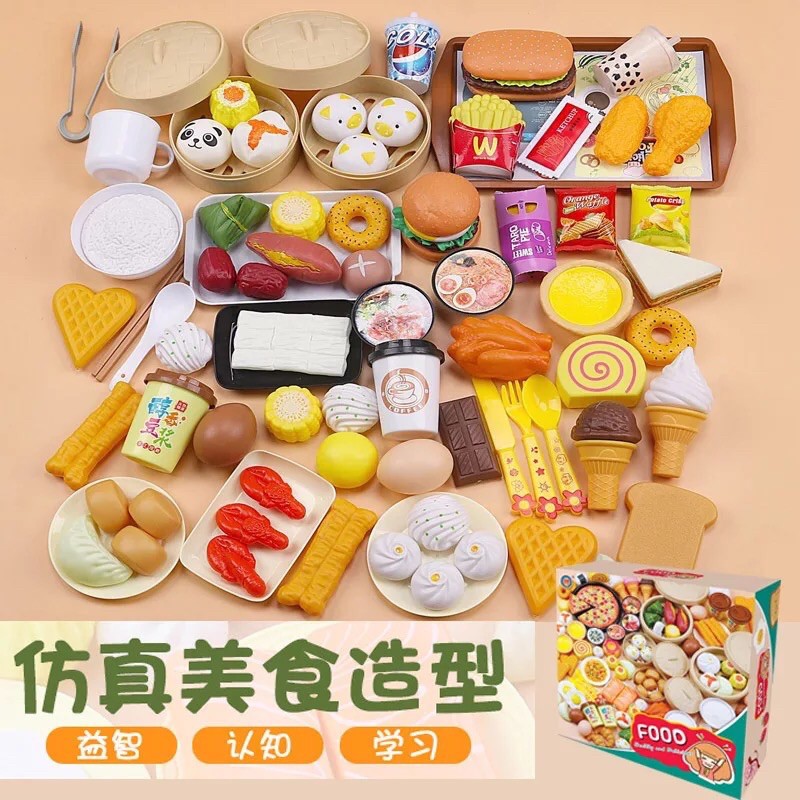 Jual Mainan dimsum anak , Pretend play mainan makanan BBQ Grill anak ...