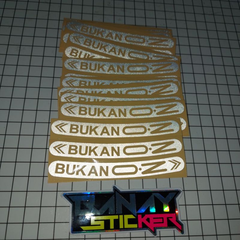 Jual STICKER VELG BUKAN OZ CUTTING | Shopee Indonesia
