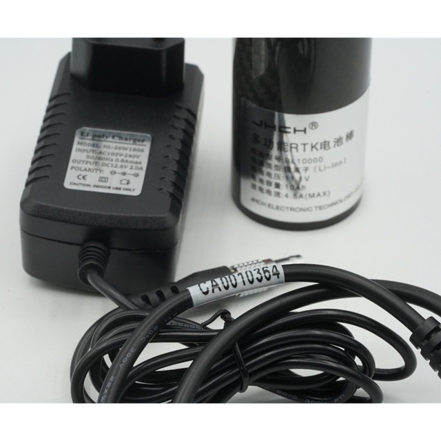 Cable for 10000mAh Extensional Li-ion Battery to TOPCON RTK